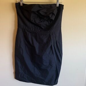 Black Strapless Dress